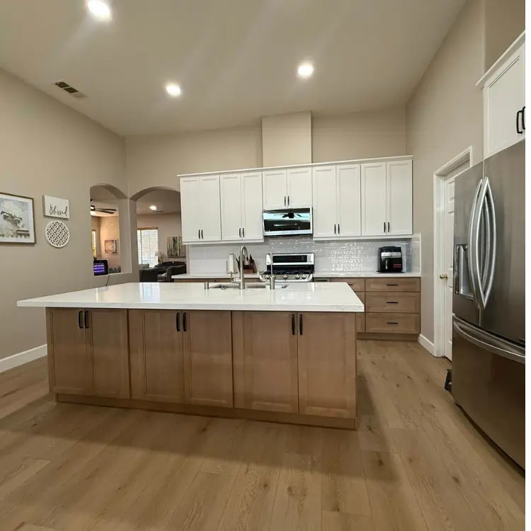 Quartz and granite countertops installed in Scottsdale kitchens with durable and elegant finishes