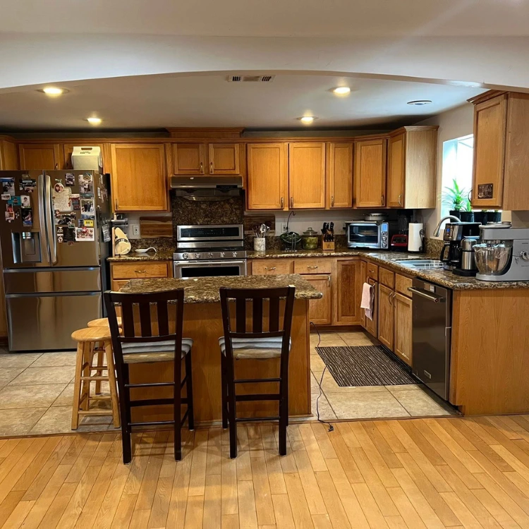 Open concept kitchen layouts in Scottsdale homes designed for modern living and seamless flow