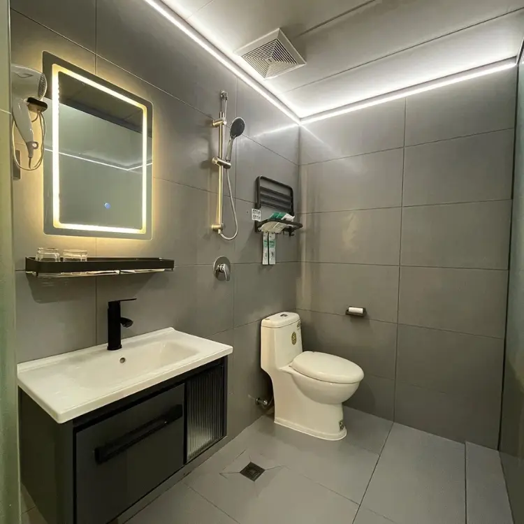 North Phoenix bathroom remodeling project featuring modern fixtures, smart storage solutions, and stylish interior updates